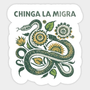 chinga-la-migra Sticker